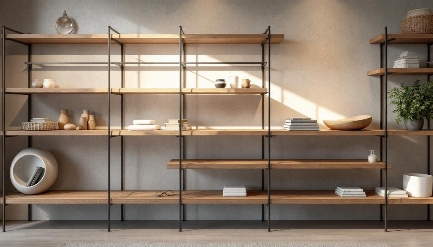Comment choisir entre différentes formes d'étagères bois et métal ?